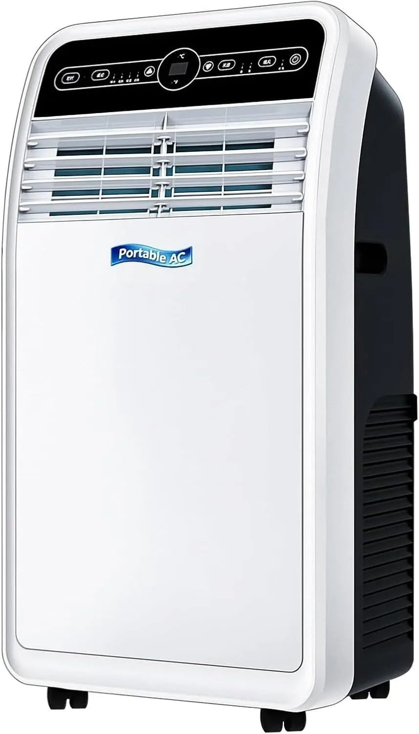 Condizionatore 3-in-1, portatile, ruote di trasporto, decorazione del soggiorno, 9000 British Thermal Units, unità Mobile 3-in-1 per Soggiorno