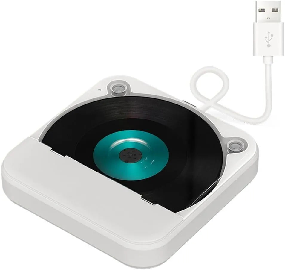 Prodotto cambia auto compatto per veicoli, Lettore portatile con ingresso USB e AUX, computer portatili, televisori e riproduzioni disco esterno