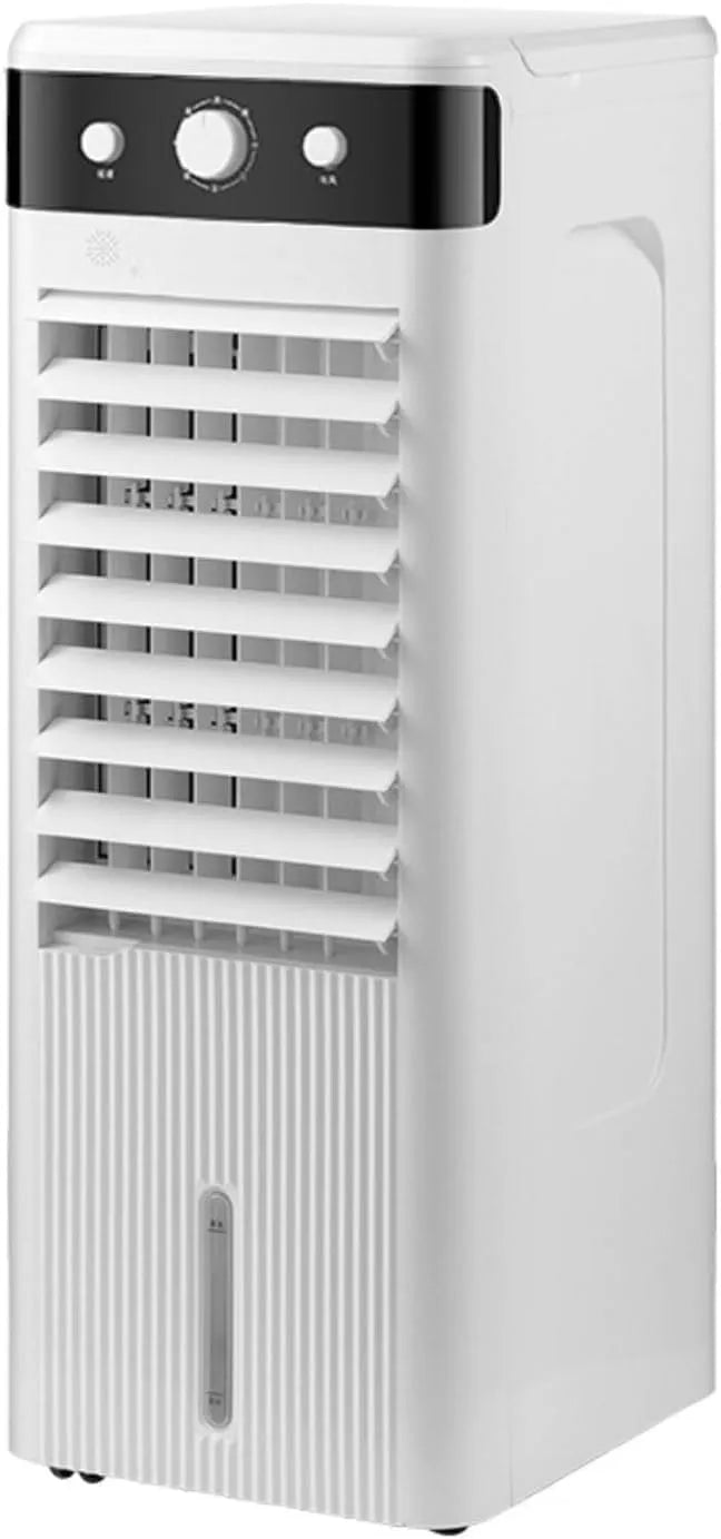 Raffrescatore evaporativo 12H deposito7L, portatile, timer, Aria Condizionata Portatile con Telecomando e Pompa di Calore 4 in 1 Con Raffreddamento