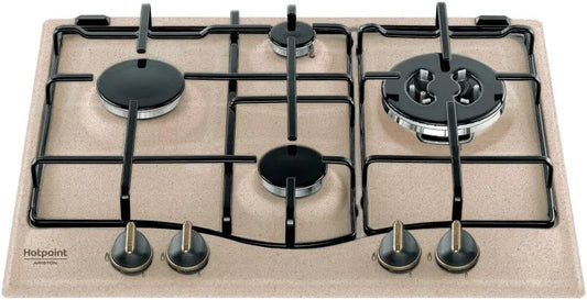 Piano cottura a gas, da incasso, fornello a gas, Hotpoint PC 640 T