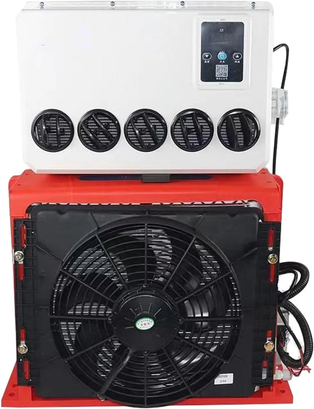 Condizionatore, 12 V, 38, Aria Condizionata for Batteria del Veicolo, Condizionatore d'Aria Elettrico 12V/24V for Automobile