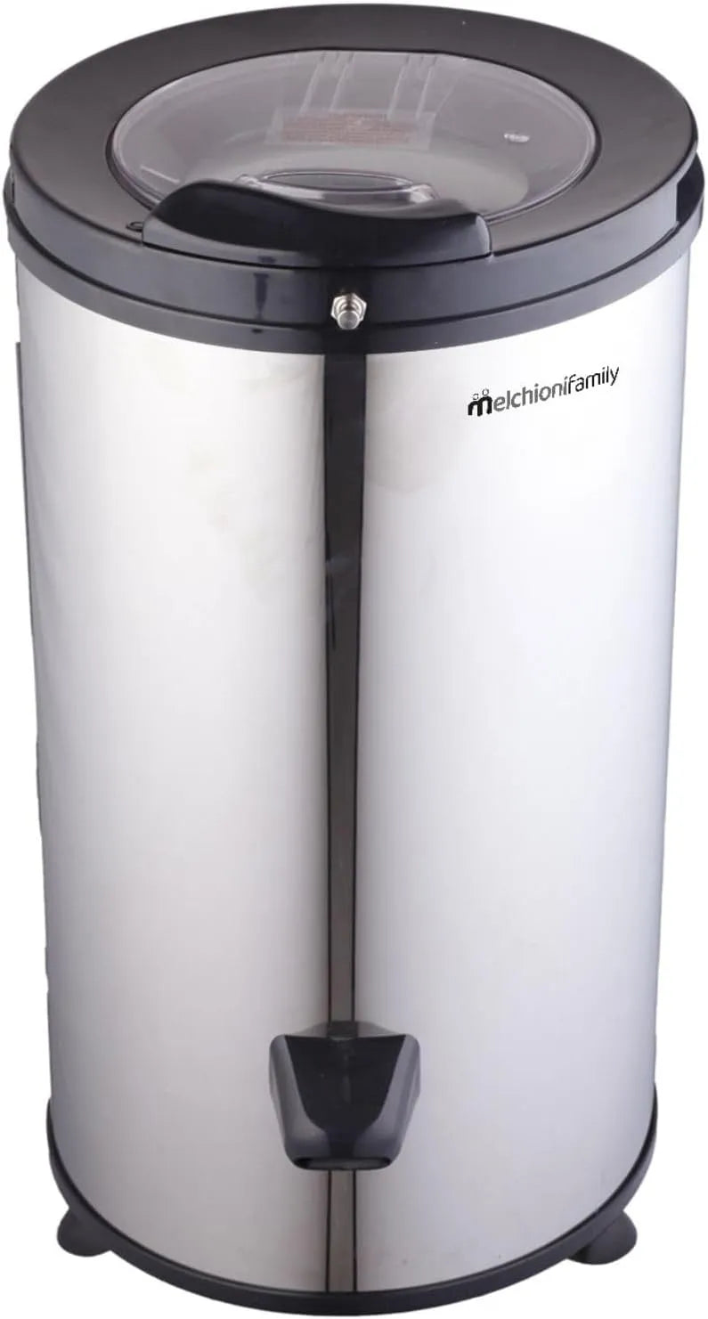 Asciugatrice, 6 kg, portatile, esterno, acciaio inox, min, Melchioni Family Asciugatrice Vertigo a Centrifuga 3200 Giri