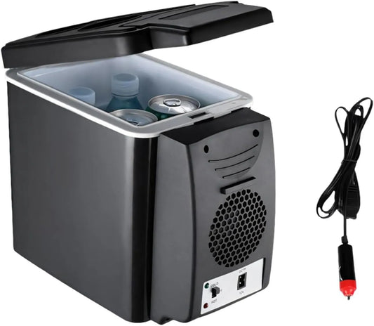 Congelatore, 6 L, portatile, freezer verticale, Dispositivo di raffreddamento e scaldino portatile per auto da 6 litri per viaggi in campeggio viaggi