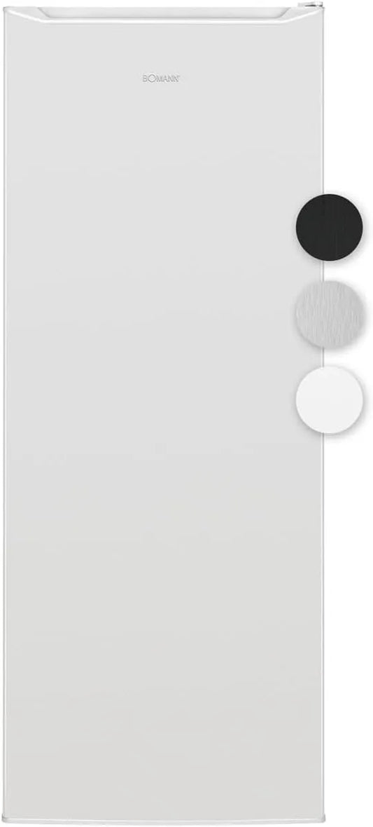 Bomann Congelatore, 242 L, 39 dB, classe energetica E, vano congelatore, freezer verticale, 143 cm, 5 ripiani, 0 °C ~ +8 °C, Frigorifero Bomann® senza