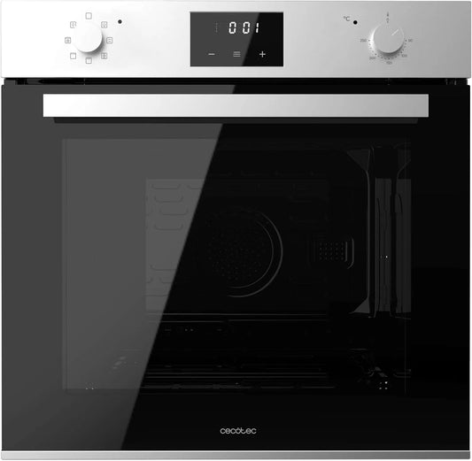 Cecotec Bolero Hexa M226001 Forno elettrico, 70 L, 2800 W, 7 programmi, classe energetica A, da incasso, touch, vetro, scongelamento, Cooling Fan