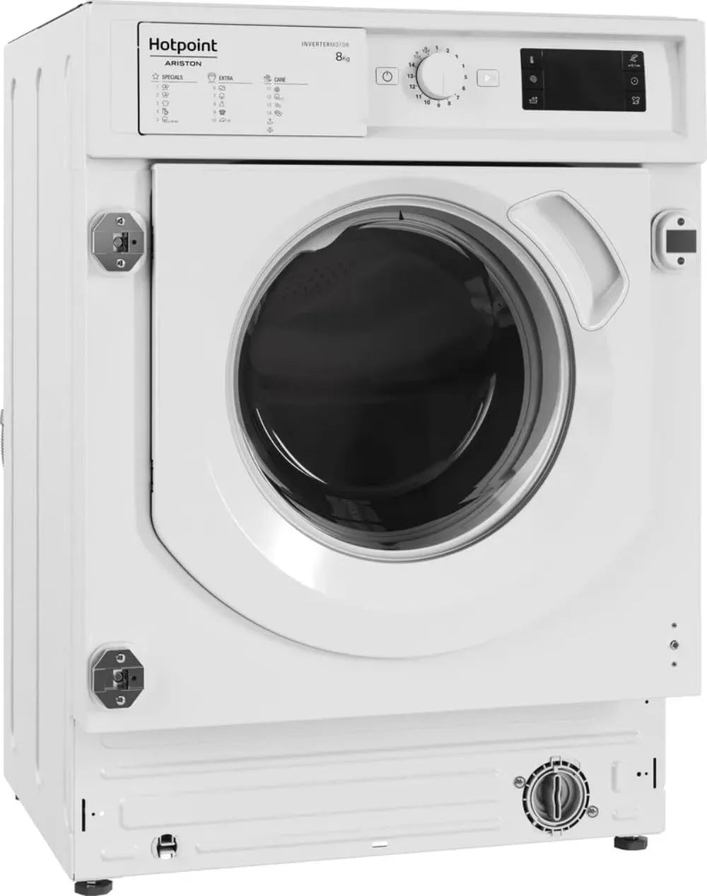 Lavatrice BIWMHG8146EU, 8 kg, classe energetica E, da incasso, bianco, 1400 rpm