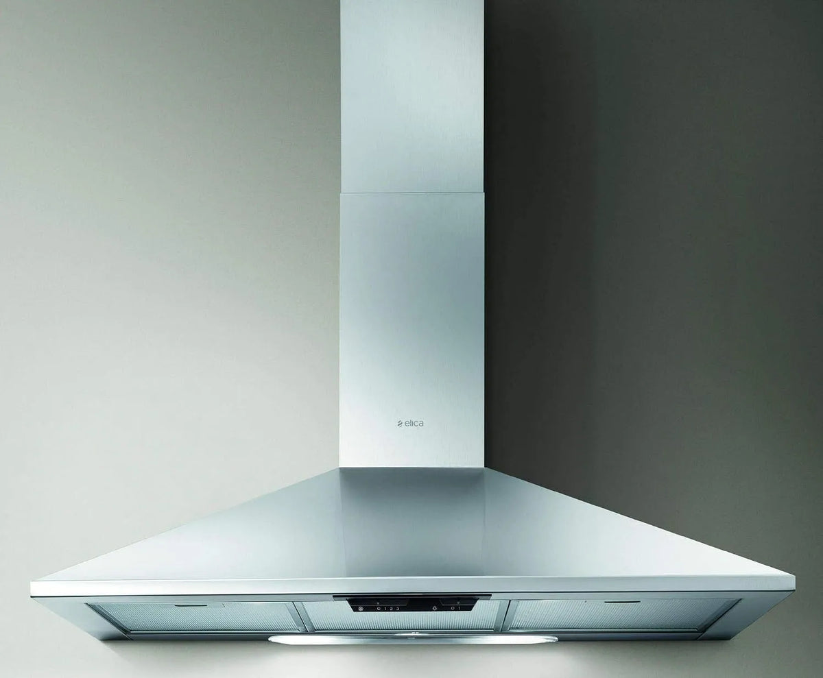 Cappa aspirante, 400 m3/h, cappa da cucina, Elica IX, 90, montaggio a parete, acciaio inox, Elica Missy IX