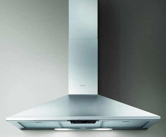 Cappa aspirante, 400 m3/h, cappa da cucina, Elica IX, 90, montaggio a parete, acciaio inox, Elica Missy IX