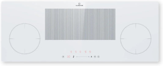 Klarstein Piano cottura elettrico, 4 fuochi, 7000 W, touch, timer, piastra elettrica, 4 Piastre 7000W Integrato