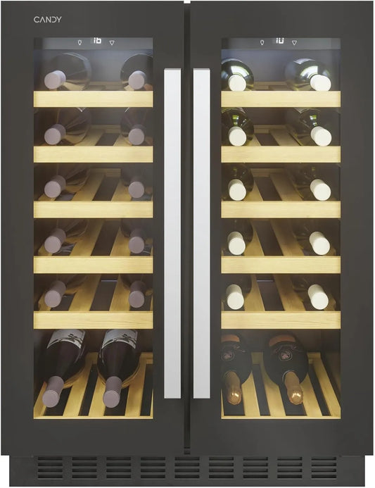 Candy Cantinetta vino, 38 bottiglie, classe energetica G, Doppia Zona