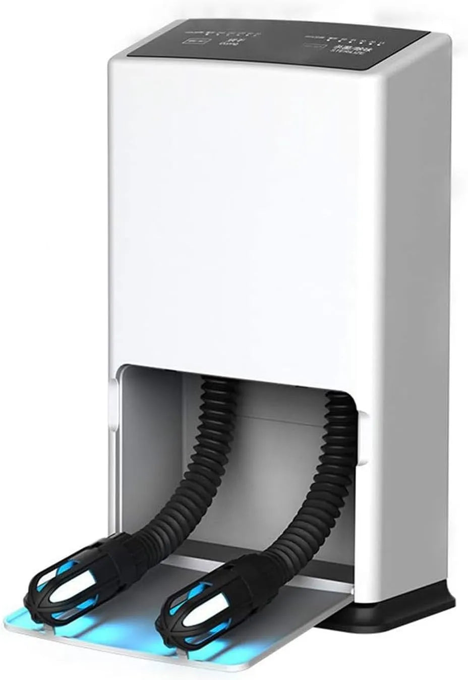 Prodotto 205W, Asciuga scarponi Asciuga scarpe multifunzionale con tubo telescopico e timer Asciuga scarponi silenzioso e scalda piedi Riscaldatore