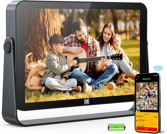 modello 4000mAh 32GB, Schermo Touch IPS G+G HD 1920x1200, KODAK Cornice Digitale WiFi 10.1 Pollici, Memoria 32GB, Batteria Integrata 4000mAh
