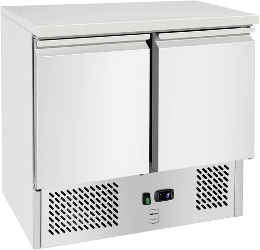 modello GSF3600 GN1, METRO Professional Banco refrigerato GSF3600, per contenitori GN1, 169 L, 220 W, 0°C - +8°C, con 4 ripiani e serratura, argento