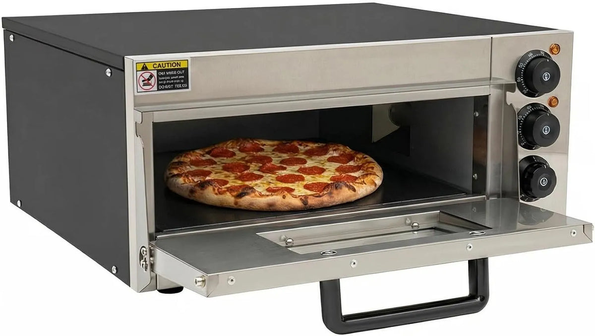 Forno elettrico per pizza, 20 L, 2000 W, 50 a 350 °C, ristoranti, nero, 20L 50-350°C, Cottura Veloce, per Casa, Evento