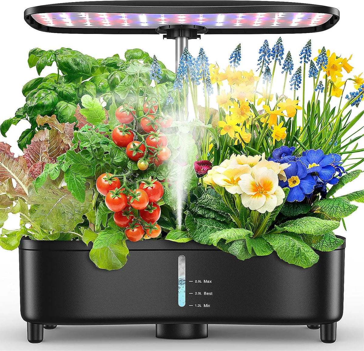 Prodotto Giardino Indoor Smart con LED, Serra Idroponica da Casa 15 Posti