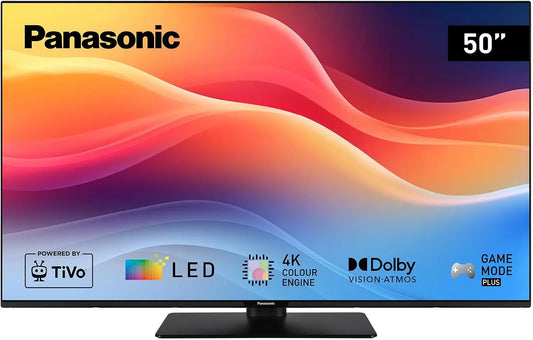 Panasonic TB-50W61AEZC Smart TV, 50 pollici, televisore, 4K UHD, LED 4K Ultra HD, TiVo