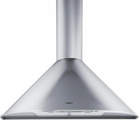 Cappa aspirante, 480 m3/h, 59 dB, cappa da cucina, Elica F, 90, montaggio a parete, acciaio inox, Cappe, Acciaio inossidabile, 40 W, Elica Tonda IX F
