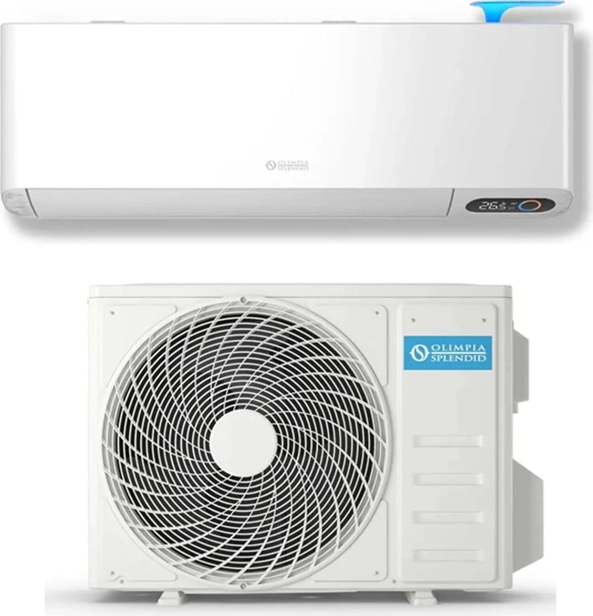 Condizionatore, classe energetica E, Inverter, monosplit, Olimpia Splendid Alysea E - Condizionatore 9000 btu