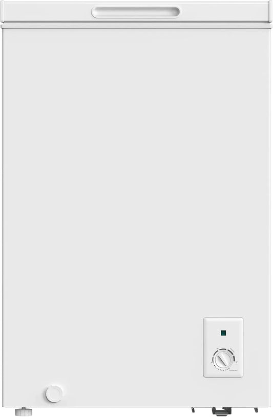 Congelatore CF990E, 99 L, 54.5 x 47.6 x 83.5 cm, vano congelatore, freezer verticale, bianco, 1 cestello, aro Congelatore a pozzetto CF990E