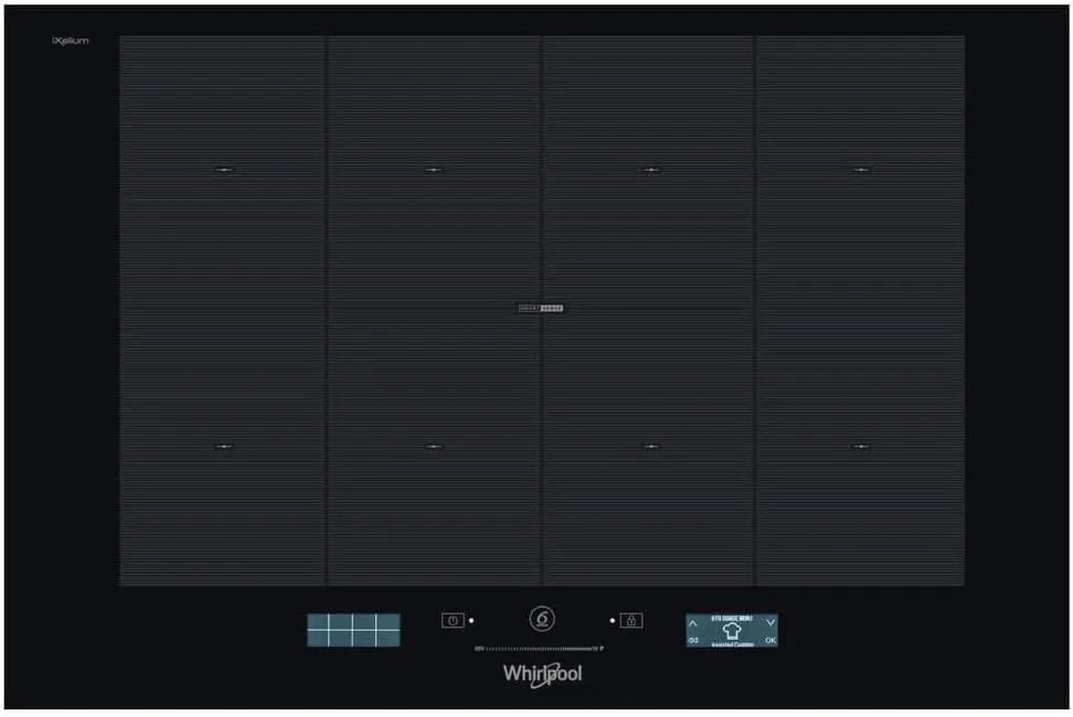 Whirlpool Piano cottura a induzione, piastra a induzione, da incasso, nero, Whirlpool SMP 778 C