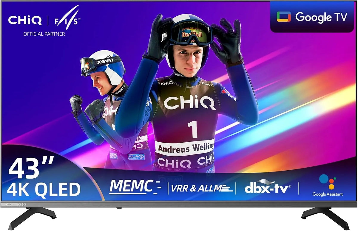 Google U43QST Smart TV, 43 pollici, televisore, 4K UHD, QLED, HDR