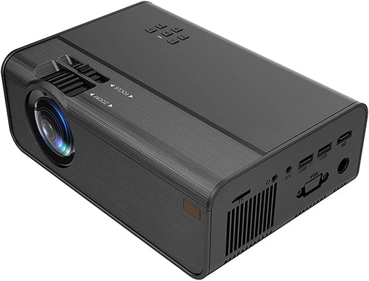 Proiettore 1080P, 150 pollici, Wi-Fi, videoproiettore, Telefono Cellulare WiFi Senza Fili Stesso Schermo, Proiettore Intelligente ad Alta Definizione