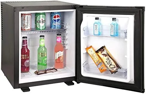 Prodotto ex Classe A+, MINIBAR FRIGOBAR HOTEL 28 LITRI CLASSE F, TOTALMENTE SILENZIOSO, 0Db